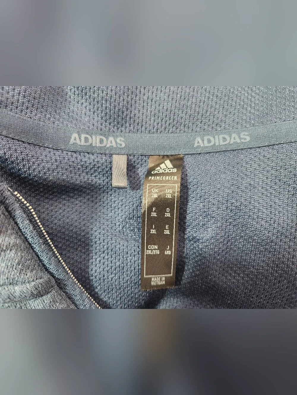Adidas 3-Stripes Quarter-Zip Pullover Sweater